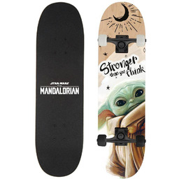 Deskorolka Drewniana Duża D100 Grogu