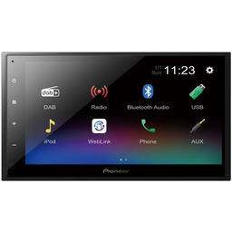 PIONEER DMH-A340DAB Stacja multimedialna 2 DIN, 6.8cal, 4x50W