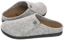 Kapcie Birkenstock Zermatt Rivet Light Gray 1014934 (BK137-b)