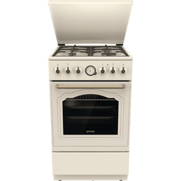Kuchnia gazowo-elektryczna GORENJE GKS5B70CLI Kremowy