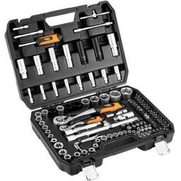 NEO TOOLS Zestaw kluczy nasadowych 10-215 (115 elementów)