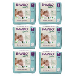 Bambo Nature 1 Newborn 2-4kg Pieluszki, 22 szt.