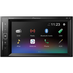 PIONEER DMH-A240DAB Stacja multimedialna 2 DIN, 6.2cal, 4x50W