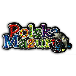 Magnes gumowy - napis Polska Mazury