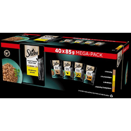 SHEBA Selection Select Slices Drobiowe Smaki 40x85g