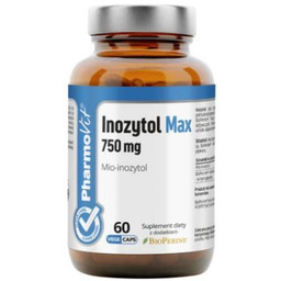 PHARMOVIT Inozytol Max 750mg, 60 kapsułek