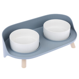 TIAKI miska ceramiczna Duo - 2 x 450