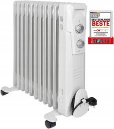 Grzejnik Elektryczny Olejowy 11 Żeberek 2300W Eko