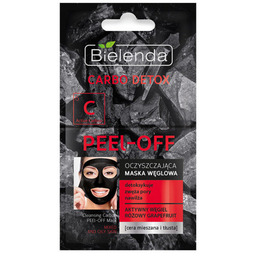 Bielenda Carbo Detox Maska Węglowa Peel-off, 6g