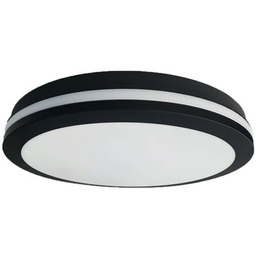 MILAGRO Plafon sufitowy LED Marlon EKP0476 Czarno-biały