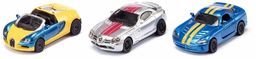 SIKU 6323 License Sports Car Set, Multicolor