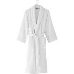 Unisex szlafrok MICRO COTTON Biały
