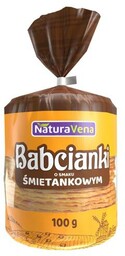 BABCIANKI O SMAKU ŚMIETANKOWYM 100 G NATURAVENA