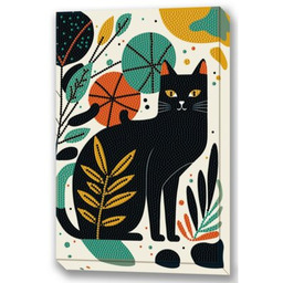 DIAMOND DOTZ Zestaw kreatywny Decor Kot Boho DBX3.004