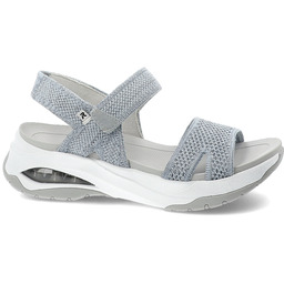 Rieker Niebieskie Sandały Sportowe Obuwie Damskie