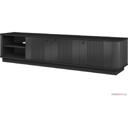 Szafka RTV VESPER 3 187 3D1W Czarny