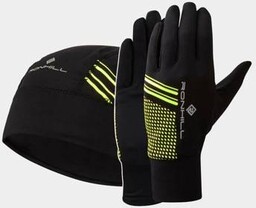 RONHILL Zestaw czapka biegowa + rękawiczki biegowe BEANIE