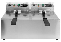 Frytownica 2-komorowa 2x5 L elektryczna Yato
