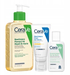 Zestaw CeraVe Nawilżający Krem do Twarzy Spf 50