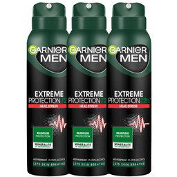 Garnier Men Extreme Protection 72h Antyperspirant spray 3x150ml