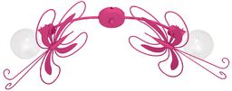 Milagro PAŹ DARK PINK MLP5348 plafon lampa sufitowa