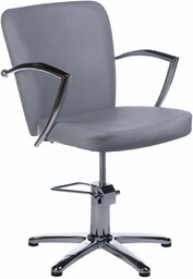 Fotel fryzjerski LIVIO jasno szary BH-8173
