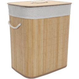 Nuxio Bambusowy kosz na pranie z wyjmowanym workiem