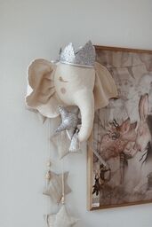 Różdżka dla dziecka "Srebrne cekiny"