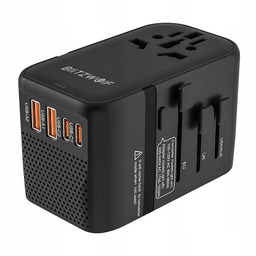 Adapter Podróżny Blitzwolf BW-TA3 Do Usa Wielkiej Brytanii