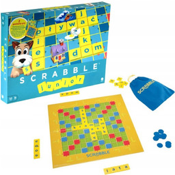 GRA PLANSZOWA SLOWNA SCRABBLE JUNIOR WERSJA POLSKA