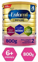 Enfamil Premium MFGM 2 Mleko następne powyżej 6.
