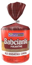 BABCIANKI PIKANTNE BEZ DODATKU CUKRÓW 100 G NATURAVENA