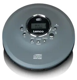 Lenco CD-400GY Szary Odtwarzacz audio/MP3