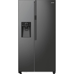 Chłodziarko-zamrażarka Side By GORENJE NRR9185ESBXL Czarny grafit