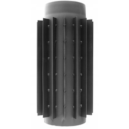 Rura spalinowa żebrowana/radiator 160/500 mm RPŻ160/500-CZ2 Darco