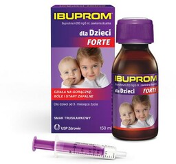 Ibuprom dla Dzieci Forte 0,2 g/5ml, 150 ml