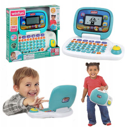 Interaktywany Laptop Malucha Dwujęzyczny po polsku i angielsku