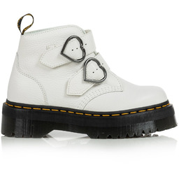 Buty Dr. Martens Devon Heart White Milled Nappa