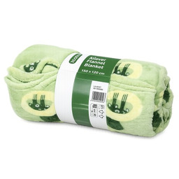 Zooplus Koc Polarowy dla Psa ALLOVER 120x150cm Zielony