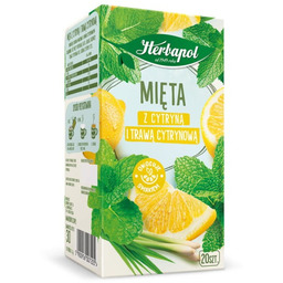 Herbapol Mięta z Cytryną i Trawą Cytrynową Ex20