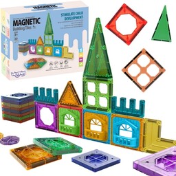 Zestaw Klocki Magnetyczne Konstrukcyjne