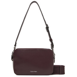 Torebka Calvin Klein LV04F3165G Bordowy