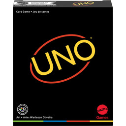 Mattel Games - Uno Minimalista Gra Karciana, Wielokolorowy,
