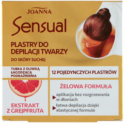 Joanna - Sensual - Plastry do depilacji twarzy