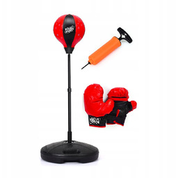 Zestaw bokserski dla dzieci rękawice, worek, gruszka