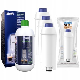 3x Agua Next filtr do ekspresu Delonghi +