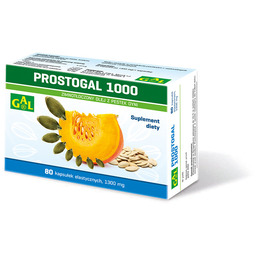 GAL, Prostogal 1000, suplement diety, 80 kapsułek elastycznych