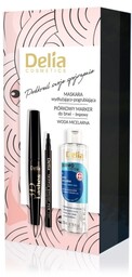 DELIA Zestaw Makeup 3 Woda micelarna + Mascara