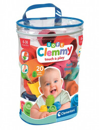 Clementoni, Klocki Clemmy Woreczek z 20 klockami