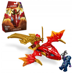 Lego Ninjago 71801 Atak powstającego smoka Kaia smok